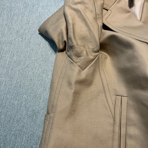 J CREW BONDED COTTON JACKET (PETITE) size 4P -Read It Runs Big - Picture 14 of 14